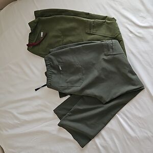 Figs Axim Cargo Long Green Pants Lot Size Men's XL